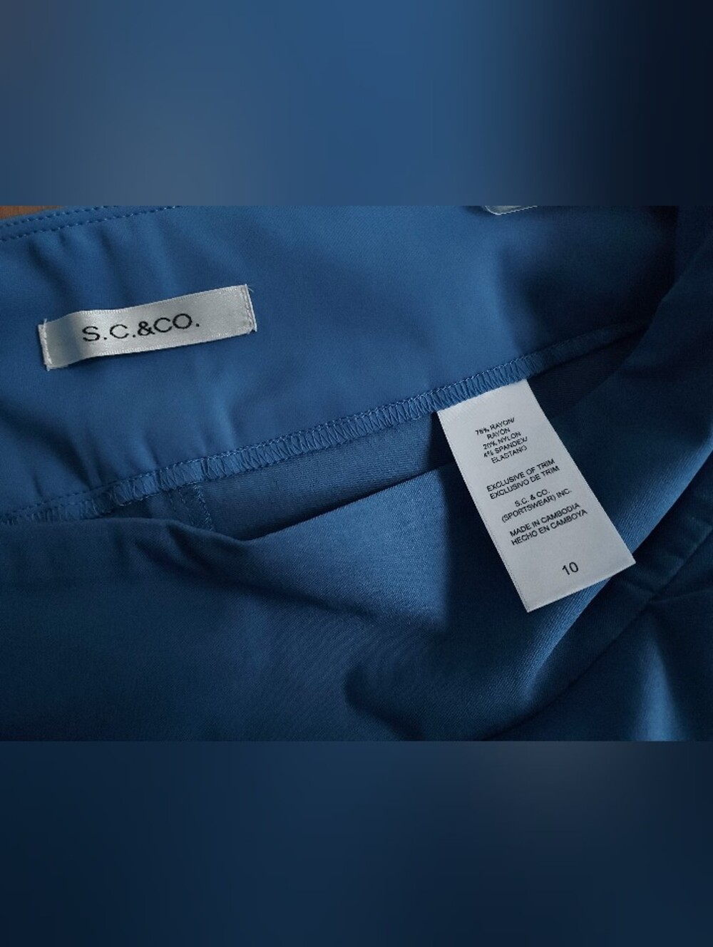 S.C. & Co Capri Slacks - Picture 6 of 6